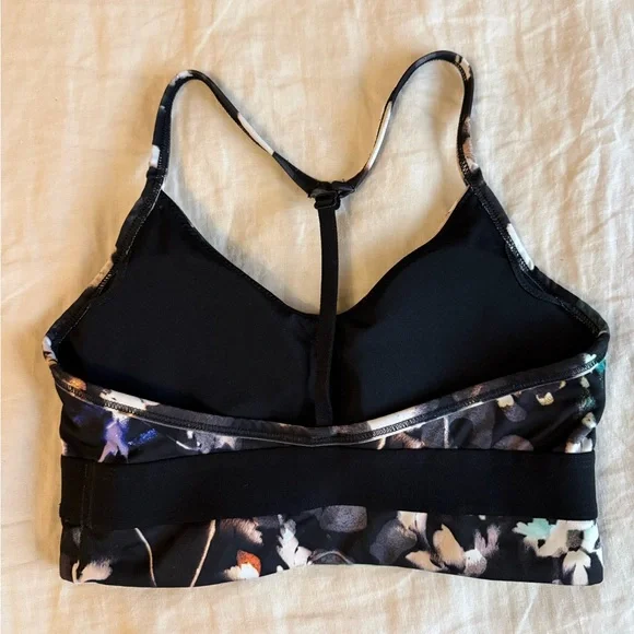 Nike Indy Light Support Padded Floral Sports yoga workout Bra size Small - Picture 5 of 5